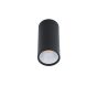 Faro Rel - plafonnier - Ø 7,5 x 16,5 cm - 15W LED incl. - noir mat