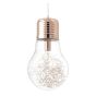 Brilliant Bulb - lampe suspendue - Ø 27 x 130 cm - cuivre