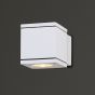 Maxlight Home Square - applique murale - 8 x 11 x 8 cm - IP54 - blanc