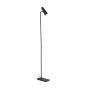 Faro Lao - lampadaire - 122 cm - 4W LED incl. - noir mat