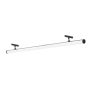 Nova Luce Planet - luminaire sur rail - 150 x 12 cm - 38W LED dimmable incl. - orientable - blanc chaud