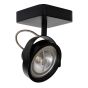 Lucide Tala 1 - spot en saillie - 12 x 20 x 12 cm - 12W LED dimmable incl - noir