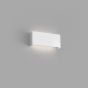 Faro Nash - applique murale - 21 x 4 x 9 cm - 8W LED incl - blanc mat