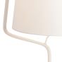 Maxlight Chicago - lampe à poser - Ø 32 x 46 cm - blanc