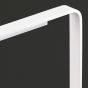 Maxlight Office Square - lampe de bureau - 32 cm - 8.1W LED incl - blanc