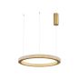 Nova Luce Fiore - lampe suspendue - Ø 60 x 120 cm - 60W dimmable LED incl - antique gold brass