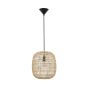 Nova Luce Melody - lampe suspendue - Ø 30,5 x 215 cm - brun clair