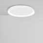 Nova Luce Pertino - plafonnier - Ø 38 x 6 cm - 30W LED dimmable incl. - blanc sable