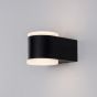 Nova Luce Nus - applique murale extérieure - 9 x 13,2 x 7,8 cm - 2 x 4W LED incl. - IP54 - noir