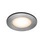 Nordlux Leonis - set de 3 - Ø 85 mm, Ø 68 mm encastrable - 4,5W LED incl. - IP65 - nickel