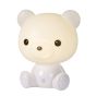 Lucide Dodo Bear - lampe enfant - 25 cm - 3W LED dimmable incl - blanc