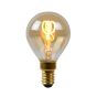 Lucide Ampoule à filament LED - Ø 4,5 x 7 cm - E14 - 3W dimmable - 2200K - ambre