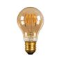 Lucide Ampoule LED Capteur crépusculaire - Ø 6 cm - E27 - 4W non-dimmable - 2200K - ambre