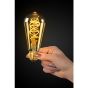 Lucide Ampoule LED Capteur crépusculaire - Ø 6 cm - E27 - 4W non-dimmable - 2200K - ambre