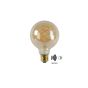 Lucide Ampoule LED Capteur crépusculaire - Ø 9,5 x 13,8 cm - E27 - 4W non-dimmable - 2200K - ambre