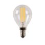 Lucide Ampoule à filament LED - Ø 4,5 x 7,7 cm - E14 - 4W dimmable - 2700K - transparent