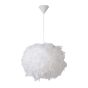 Lucide Goosy Soft - lampe suspendue - Ø 50 cm x 165 cm - blanc