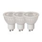 Lucide Spots LED (lot de 3) - Ø 5 x 5,3 cm - GU10 - 5W dimmable - 3000K - blanc