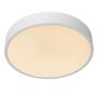 Lucide Unar - plafonnier - Ø 30 x 5 cm - 18W LED dimmable incl - 3 niveaux de dimmer - blanc