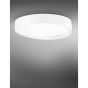 Nova Luce Fano - plafonnier - Ø 40 x 15,5 cm - 26W LED incl. - blanc