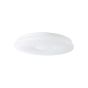 Brilliant Ricci - plafonnier - Ø 38,5 x 7,5 cm - 24W LED incl. - blanc