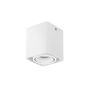 Nova Luce Rende - spot en saillie - 8,5 x 8,5 x 10 cm - blanc