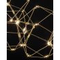 Nova Luce Nebula - lampe suspendue - 137 x 54 x 120 cm - 67,2W LED incl. - or