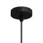 Roi Du Luminaire Slim Line - lampe suspendue - 58 x 5,5 x 3,3 cm - 11W LED incl. - noir