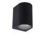 Lucide Zaro Round - applique murale extérieure - 7,8 x 6,8 x 10 cm - IP44 - noir