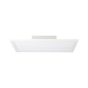 Brilliant Buffi - plafonnier - 39,5 x 39,5 x 5 cm - 24W LED incl - blanc