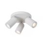 Lucide Punch - spot en saillie - Ø 21 x 9,5 cm - blanc