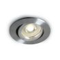 ONE Light Round Clip In Range - spot encastré - Ø 84 mm, Ø 72 mm encastrable - aluminium