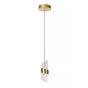 Lucide Kligande - lampe suspendue - Ø 13 x 150 cm - 9W LED incl - or