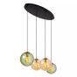 Lucide Monsaraz - lampe suspendue - 95 x 50 x 150 cm - multicolore