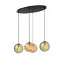 Lucide Monsaraz - lampe suspendue - 95 x 50 x 150 cm - multicolore