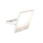 Brilliant Dryden - spot avec détecteur de mouvement - 22,5 x 17 x 29,8 cm - 50W LED incl - IP65 - blanc mat