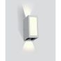 ONE Light Wall Adjustable Beams - applique murale extérieure - 8 x 13,5 x 17 cm - 9W LED incl - IP54 - blanc