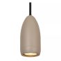 Lucide Evora 5L - lampe suspendue - 100 x 8 x 150 cm - taupe