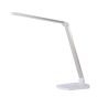 Lucide Vario - lampe de table - 51,5 x 13,5 x 39,4 cm - 8W LED dimmable incl - blanc