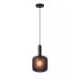 Lucide Eloise - lampe suspendue - Ø 21 x 150 cm - noir