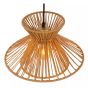 Lucide Tasman - lampe suspendue - Ø 32 x 150 cm - naturel