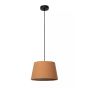 Lucide Woolly - lampe suspendue - Ø 28 x 150 cm - jaune ocre