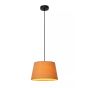 Lucide Woolly - lampe suspendue - Ø 28 x 150 cm - jaune ocre