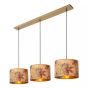 Lucide Tanselle - lampe suspendue - 110 x 30 x 152 cm - multicolore