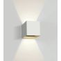 ONE Light Outdoor Wall Dark Lights - applique murale extérieure - 11,1 x 9,5 x 11 cm - 2 x 3W LED incl. - IP54 - noir