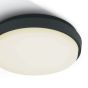 ONE Light Outdoor Slim LED - plafonnier extérieur - Ø 23,8 x 4,6 cm - 20W LED incl. - IP54 - anthracite