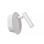 Lucide Jolijn applique murale - rechargeable via câble USB - Ø 10,2 x 9 cm - 2W led incl - blanc