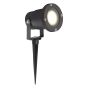 Brilliant Janko - spot de sol sur piquet - 32 x 15 x 11 cm - 3W LED incl - noir