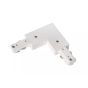 Lucide Track L-joint droit - Système de rail monophasé - 230V - blanc