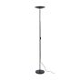 Lucide Prymus - lampadaire - Ø 30 x 180 cm - 20W LED incl - noir